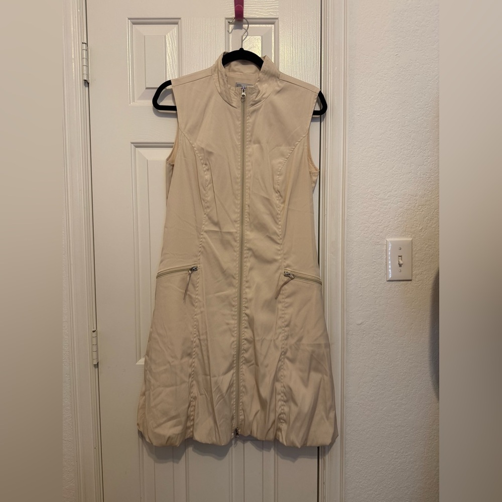 Linea Domani Utility dress with bubble hem